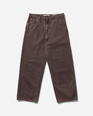 Men's Vast Cut Jeans Royal Brown Overdye