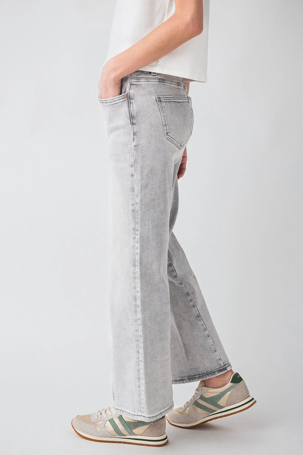 Mica Denim High Rise Wideleg Jeans