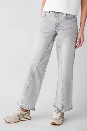 Mica Denim High Rise Wideleg Jeans