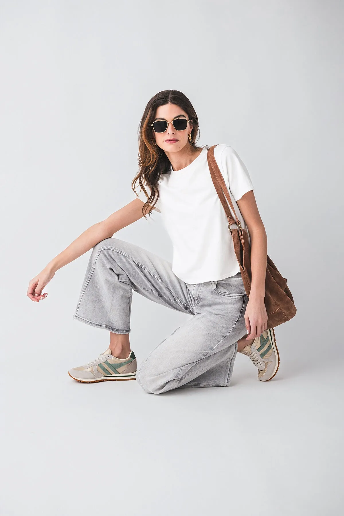 Mica Denim High Rise Wideleg Jeans