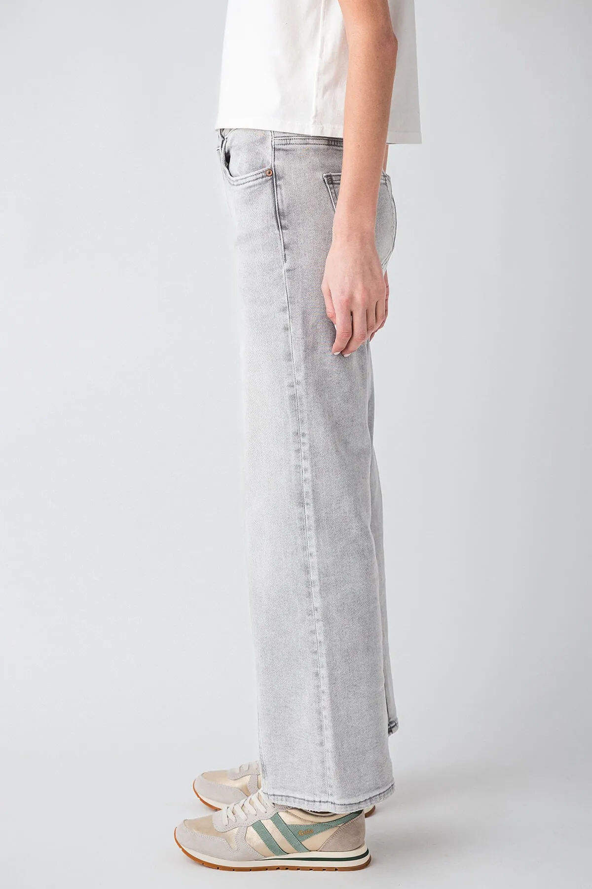 Mica Denim High Rise Wideleg Jeans