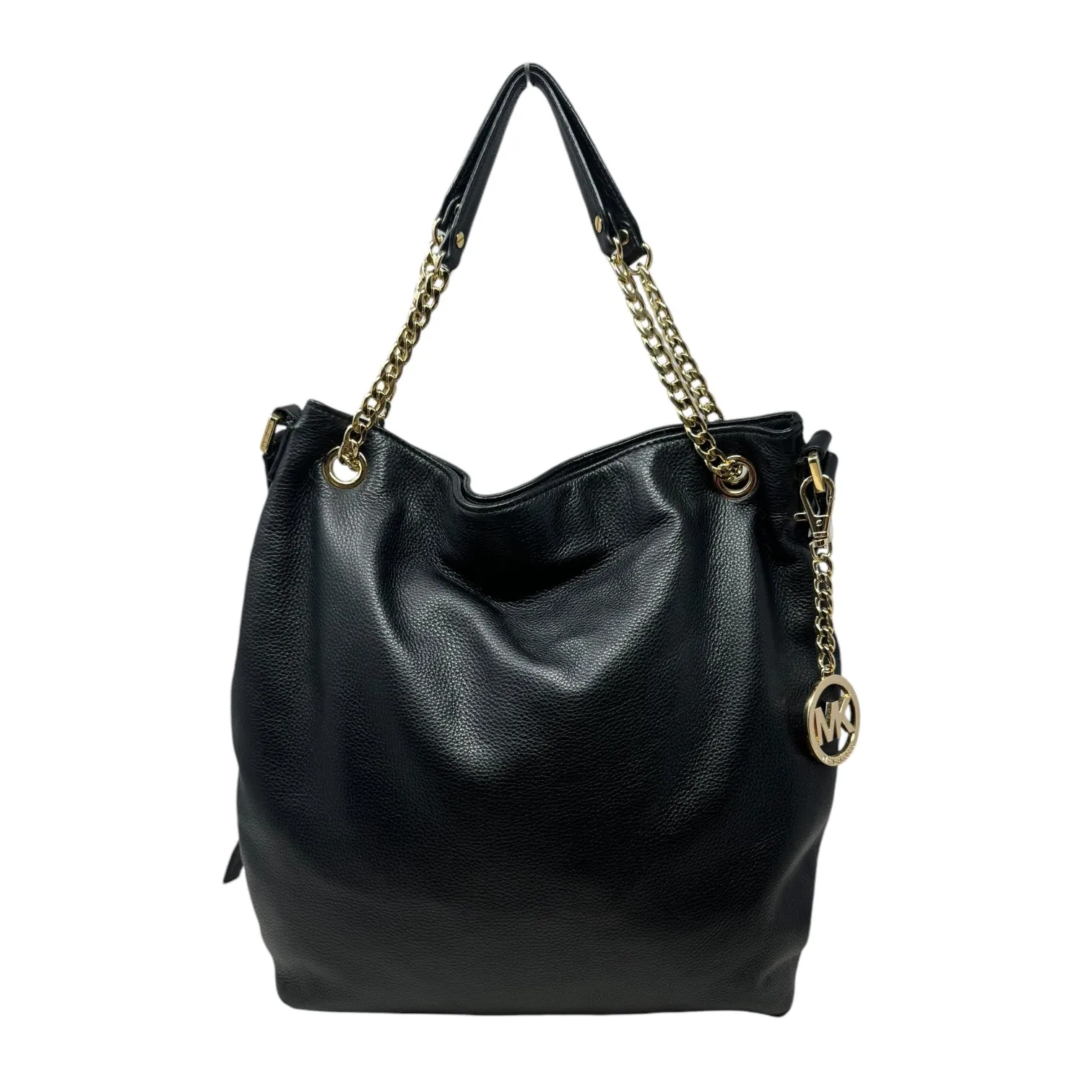 Michael Kors Bags Jet Set Chain Large Leather Shoulder Bag By Michael Kors, Size: Large