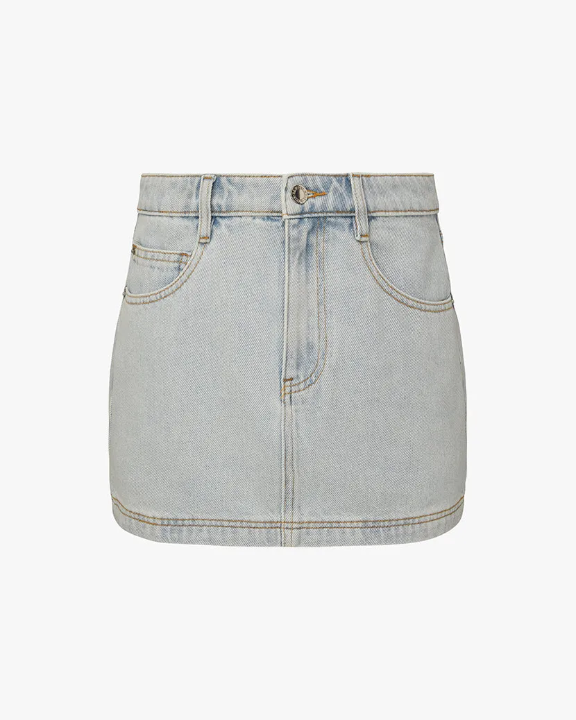 Mini Denim Skirt