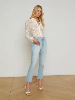 Mira Cropped Bootcut Jean