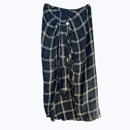 Mother of Pearl tartan skirt
