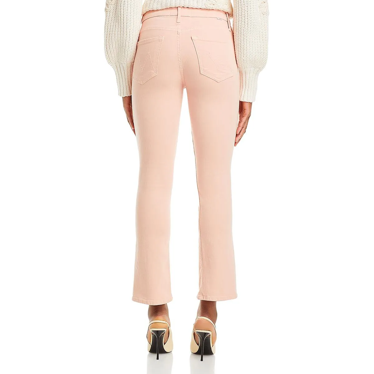 MOTHER Superior Womens The Insider Hover High Rise Denim Ankle Jeans