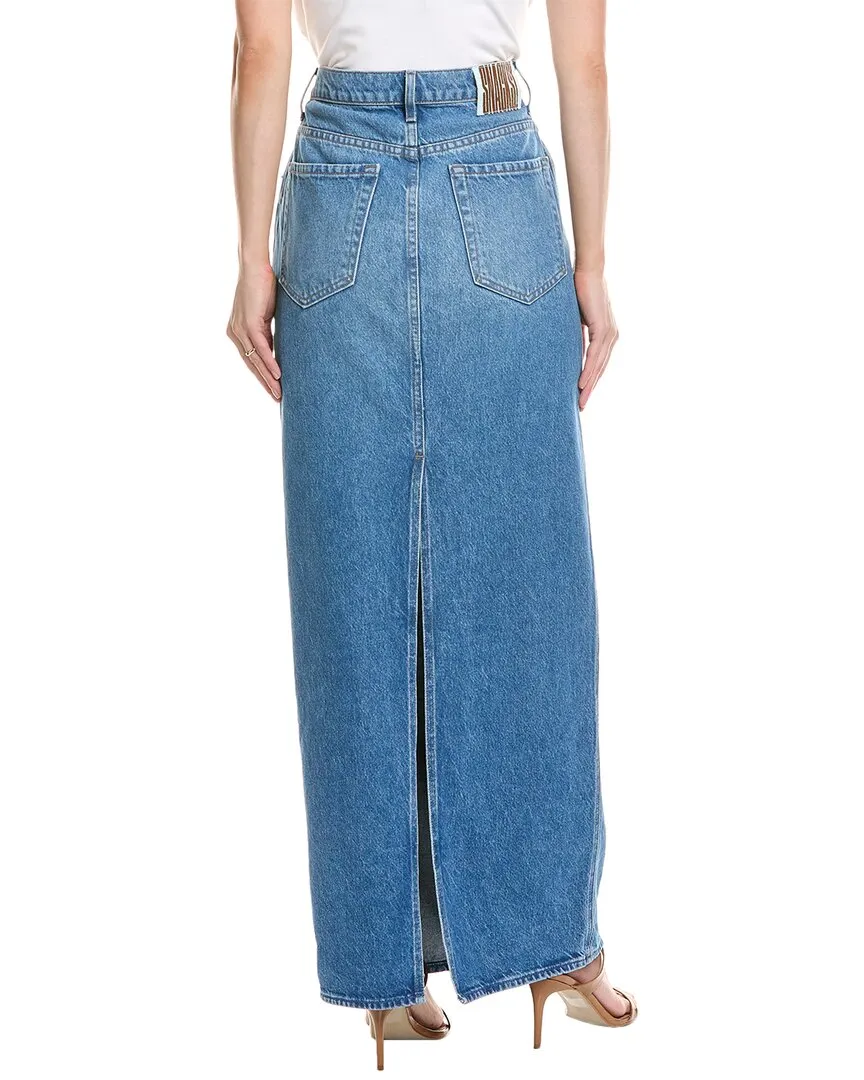 MOTHER The Candy Stick Maxi Skirt