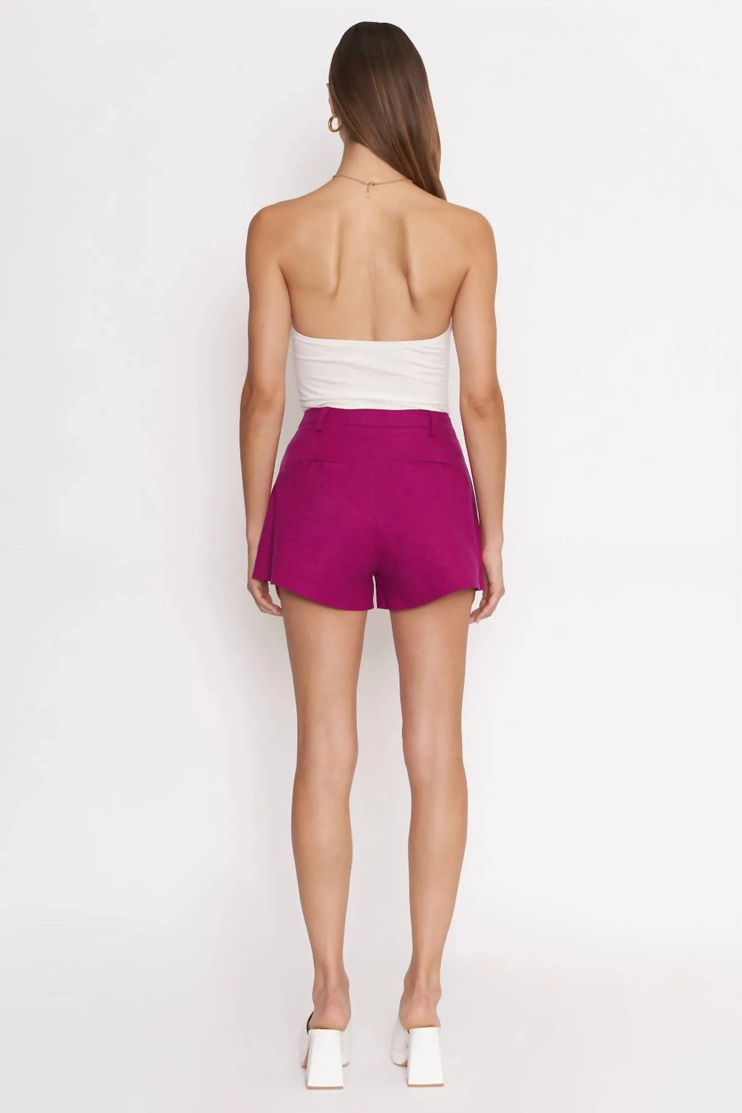Nancy Short In Magenta