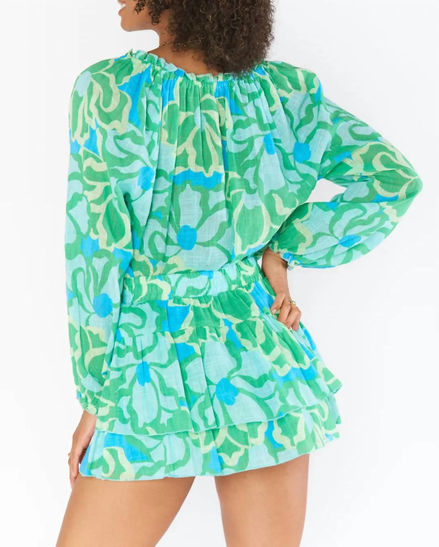 Nat Skort In Green Multi