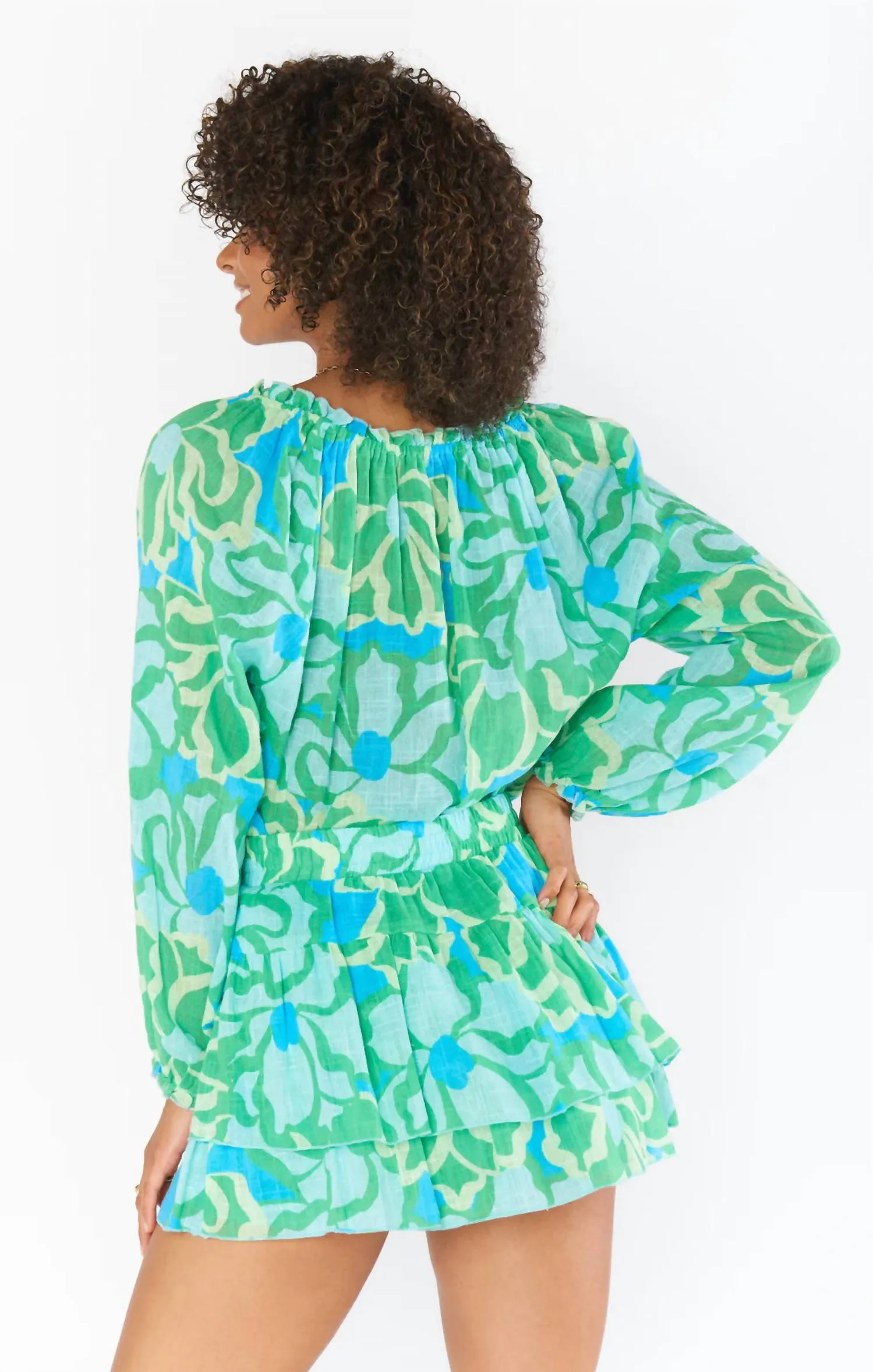 Nat Skort In Green Multi