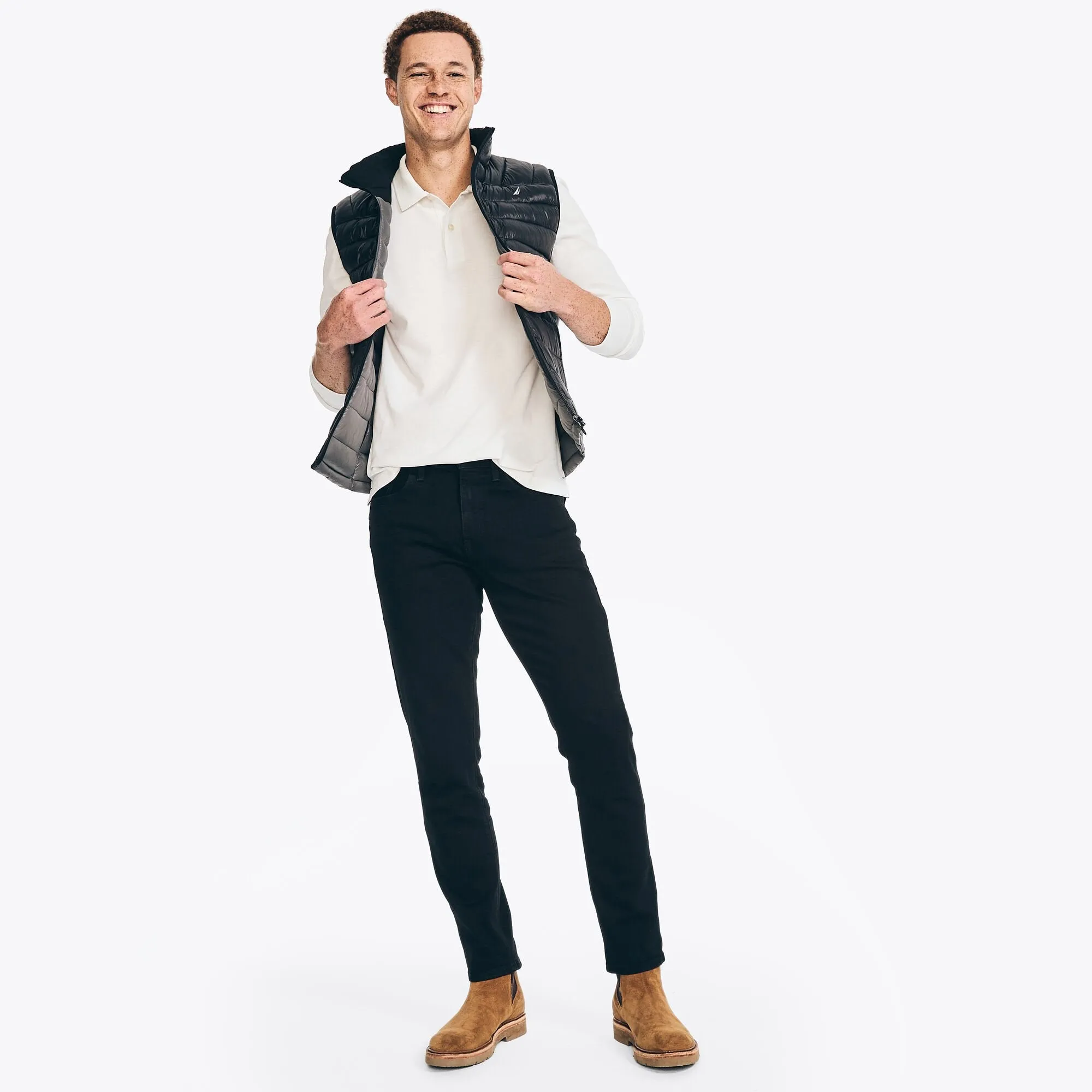 Nautica Mens Athletic Slim Stretch Denim
