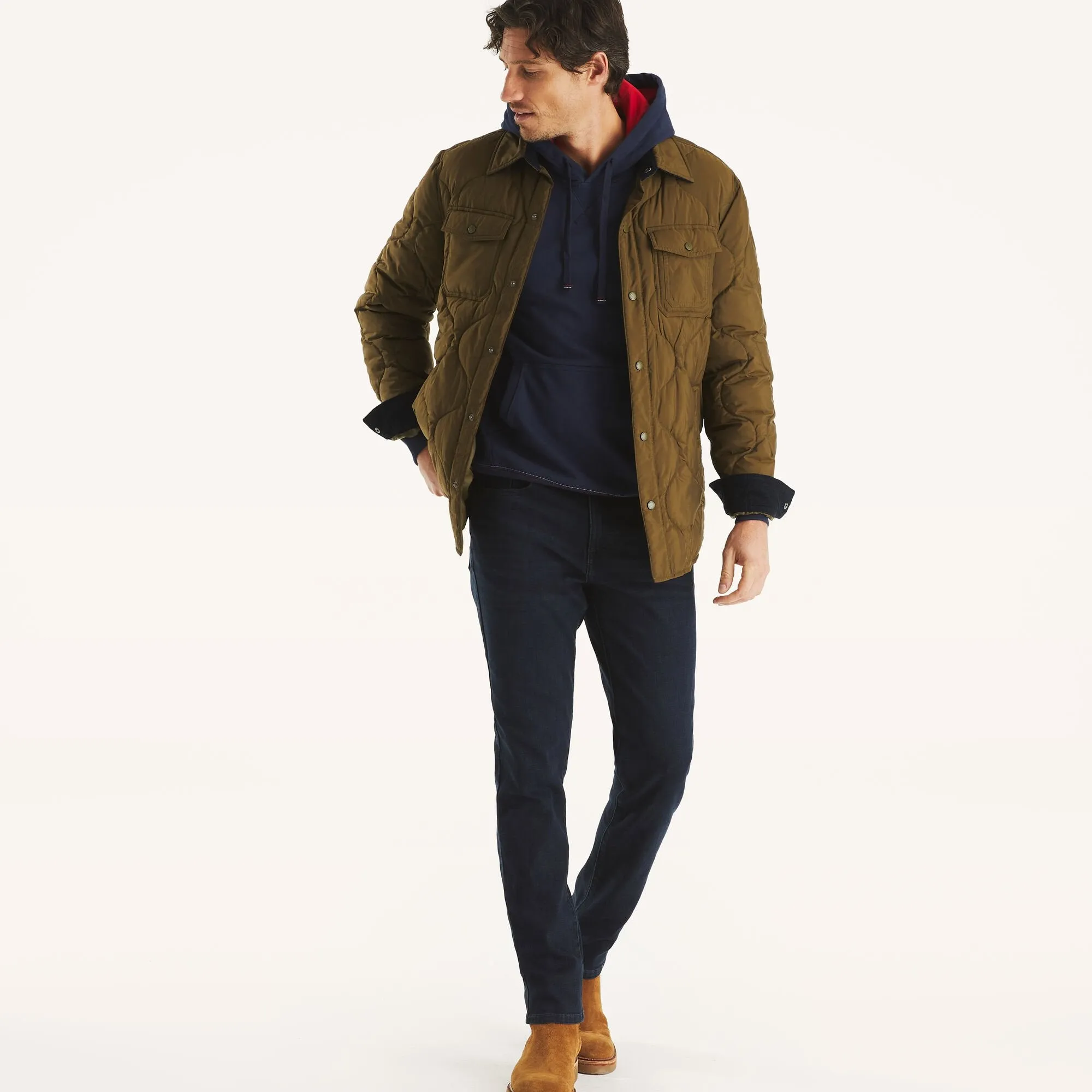 Nautica Mens Athletic Slim Stretch Denim