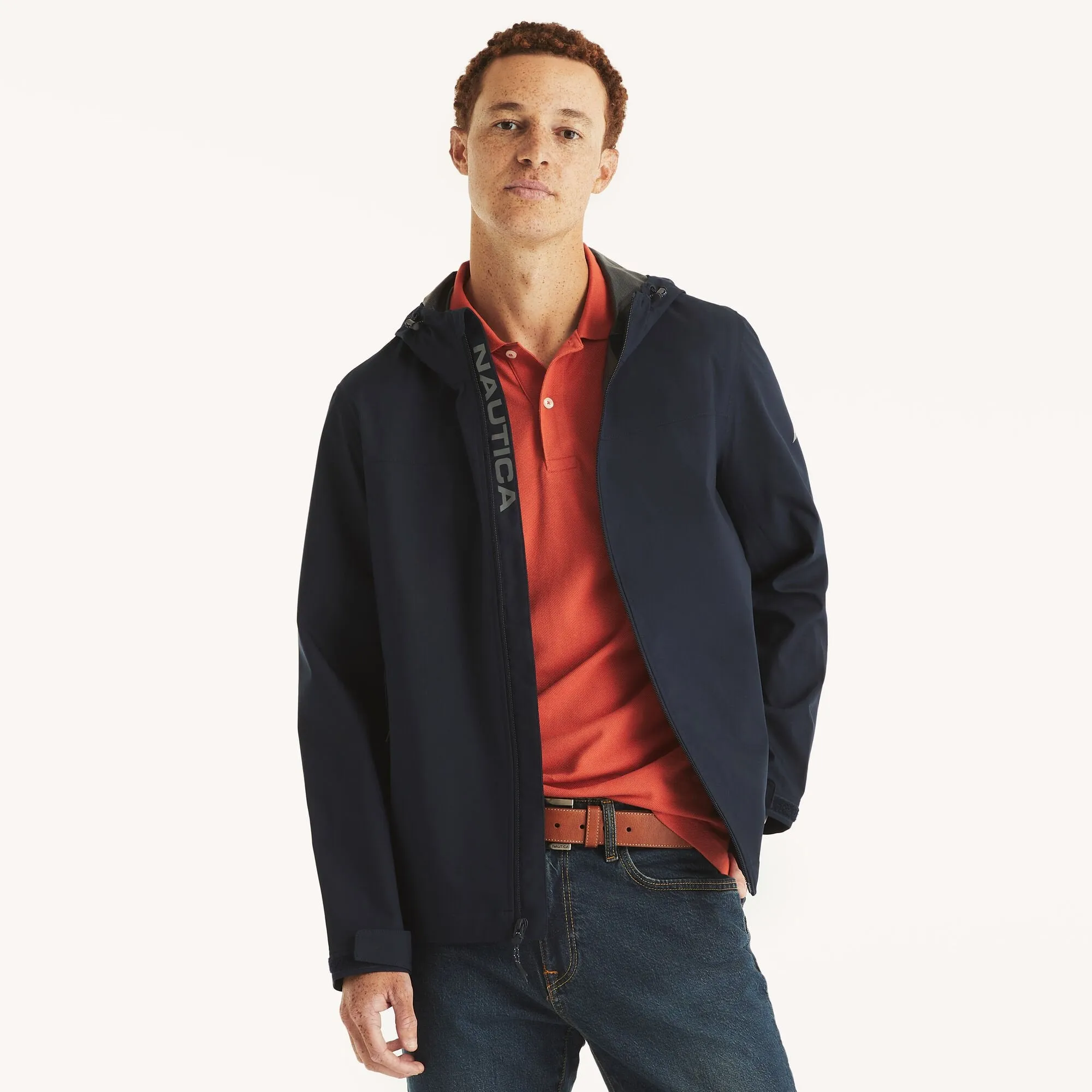 Nautica Mens Packable Jacket