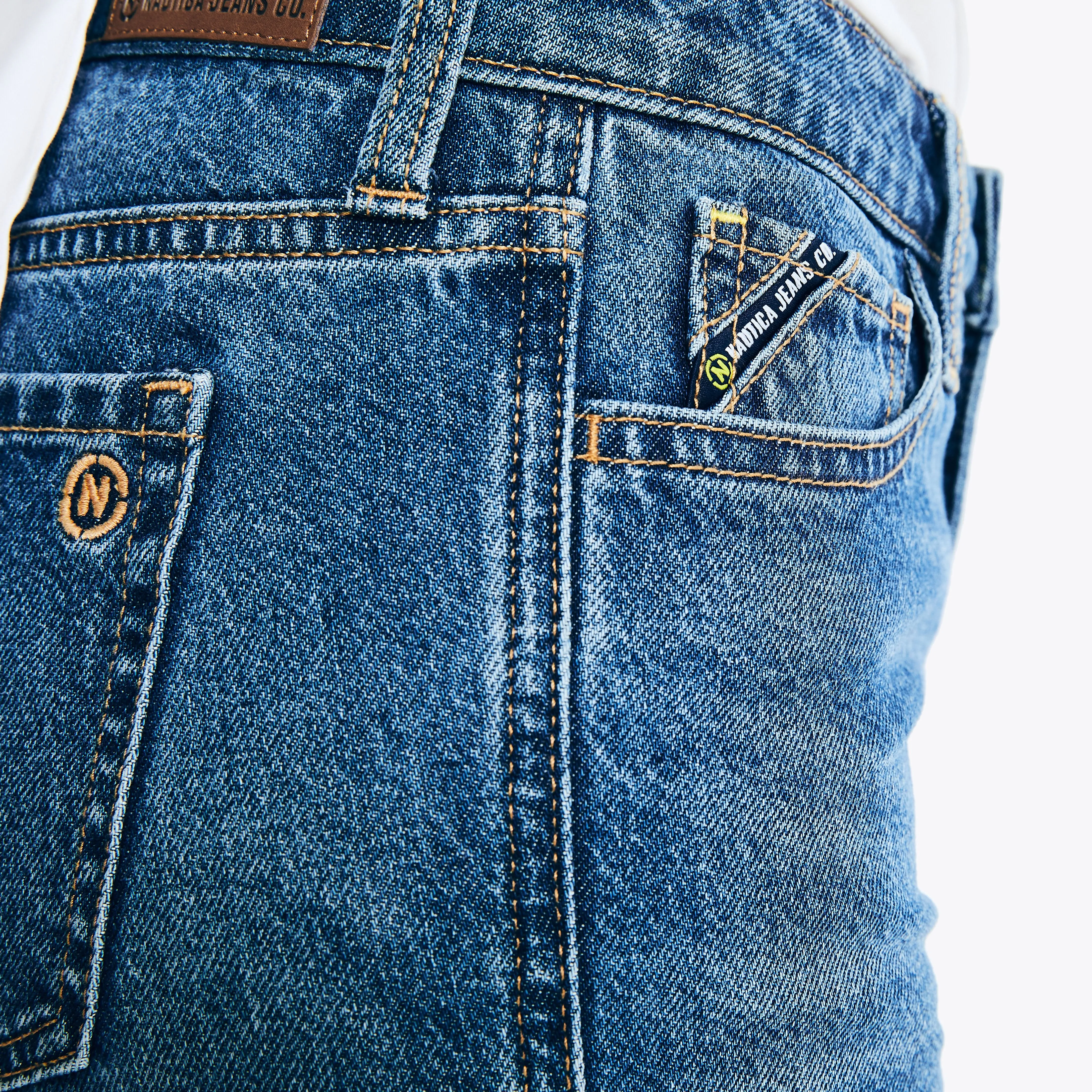 Nautica Womens Nautica Jeans Co. Mid-Rise Boyfriend Denim