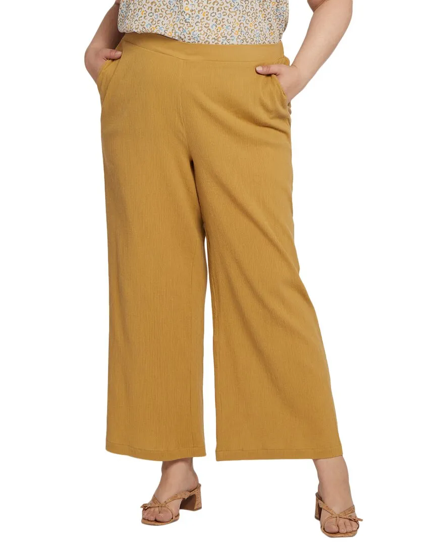 NYDJ Plus Olive Oil Straight Leg Jean