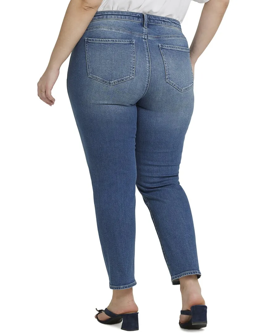 NYDJ Plus Sheri Clean Horizon Ankle Crop Jean