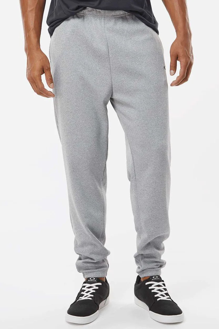 Oakley Mens Team Issue Enduro Hydrolix Sweatpants w/ Pockets - Heather Granite Grey