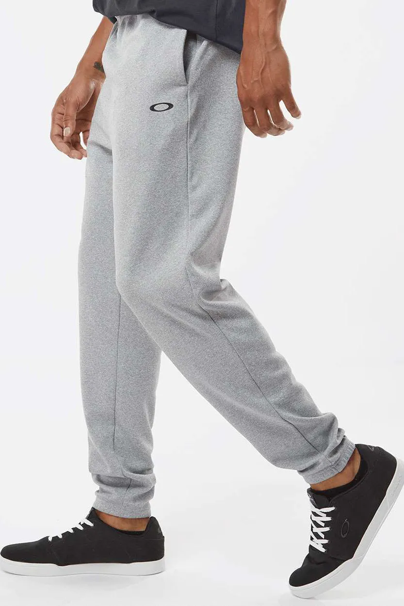 Oakley Mens Team Issue Enduro Hydrolix Sweatpants w/ Pockets - Heather Granite Grey