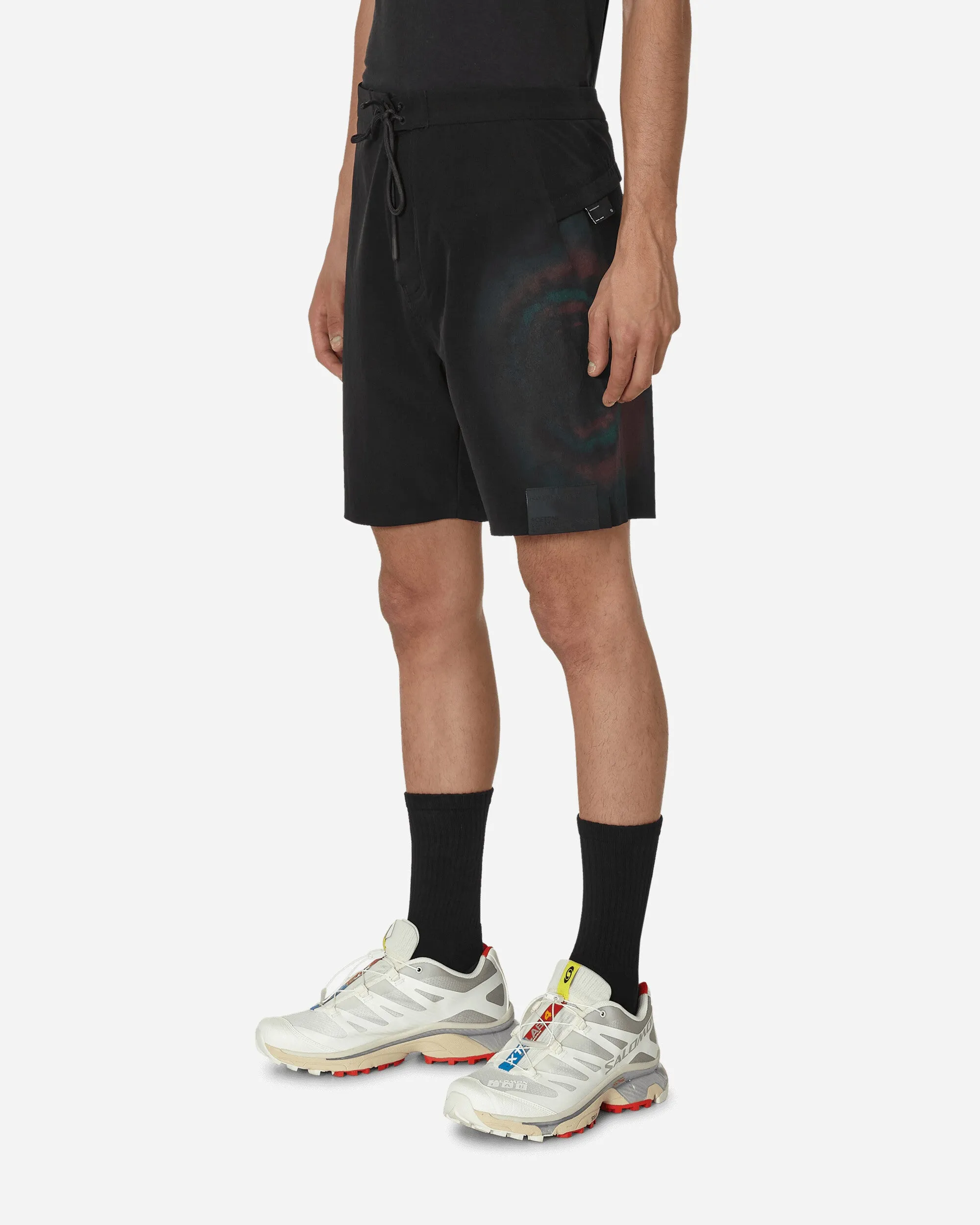 Oil Slick Full Rotation Shorts Black
