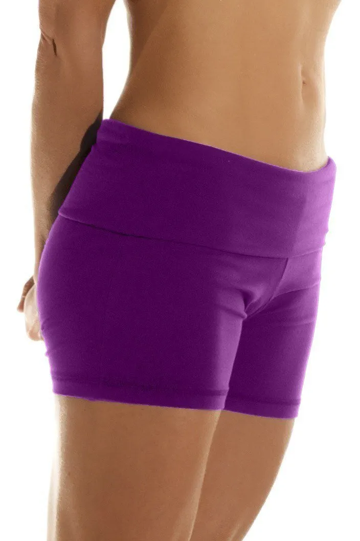 One Step Ahead Brushed Supplex Roll Down Shorts 20188