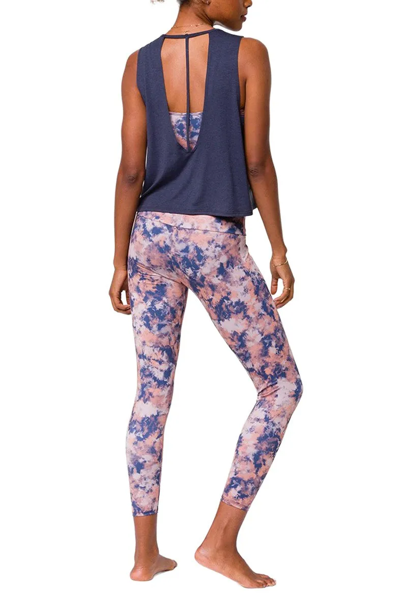 Onzie Flow Yoga Loose Cut Out Tank 3806