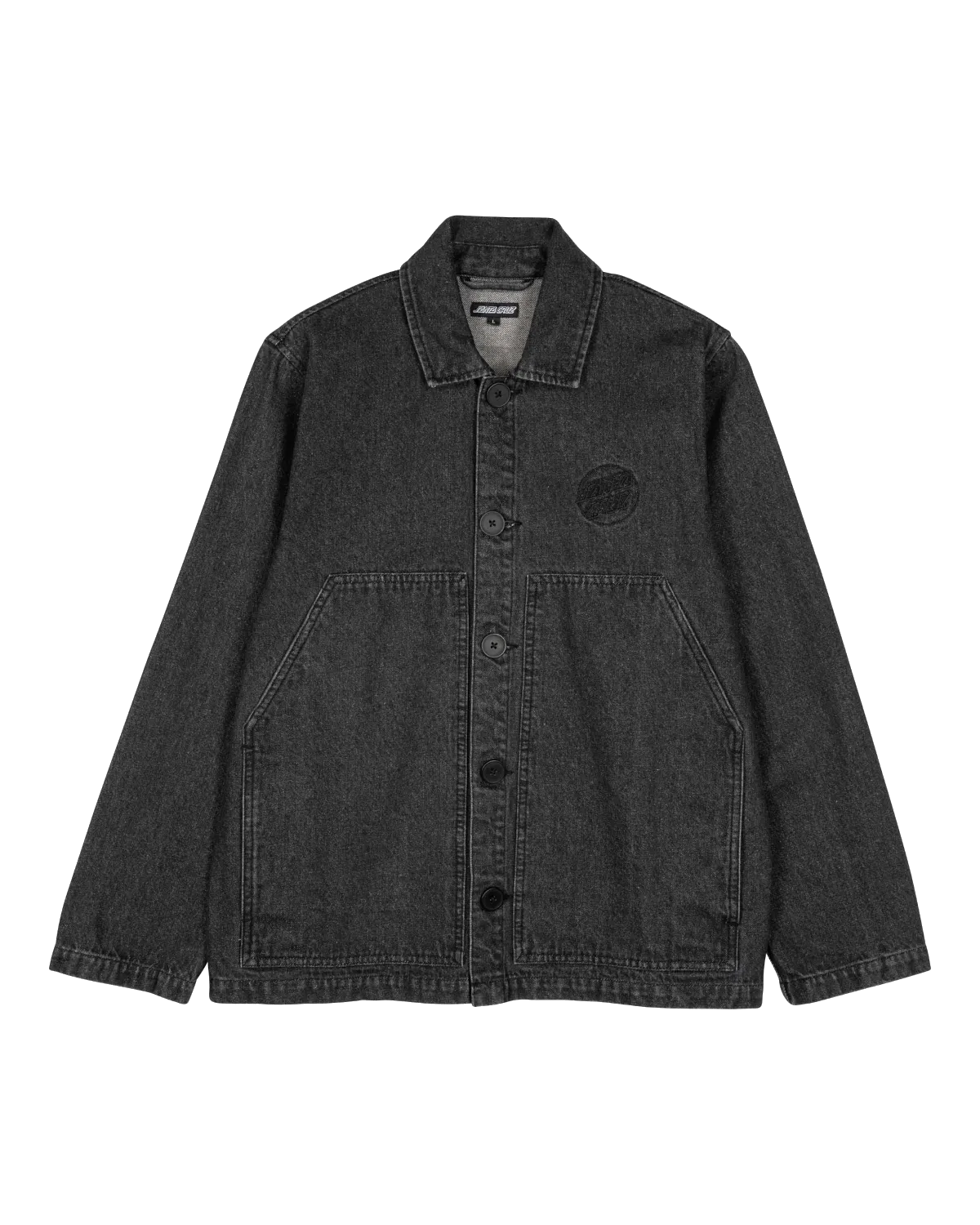 Opus Dot Workwear Jacket in Black