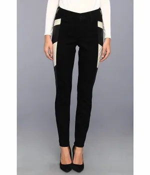 Original Slimming Fit Racer Panels Skinny Jeans In Black