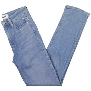 Paige Womens Pockets Belt Loop Skinny Jeans