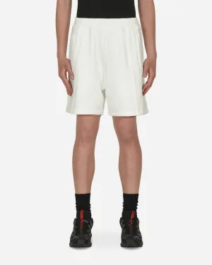 Panel Boxy Shorts White