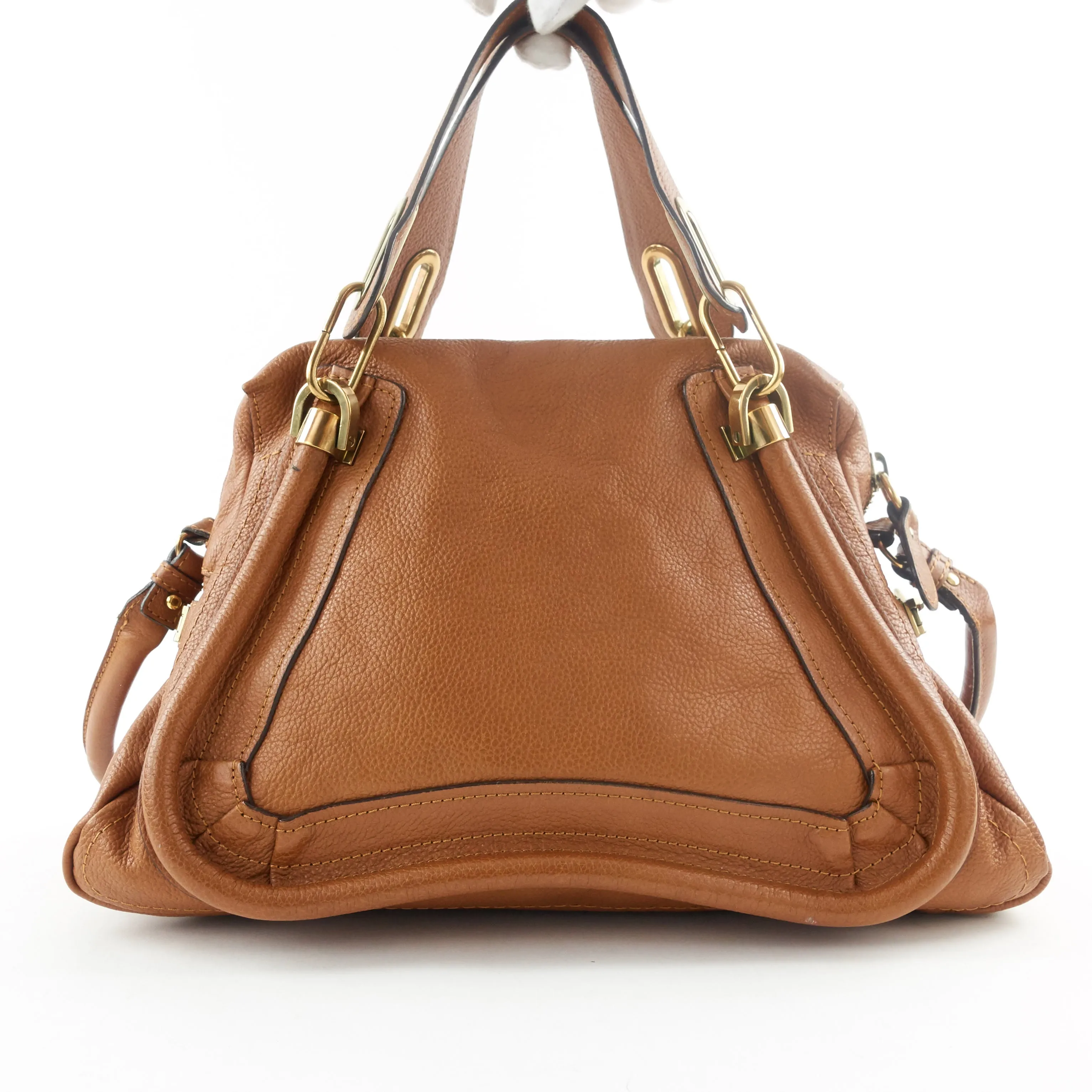 Paraty Leather Medium Shoulder Bag Bags_Chloé