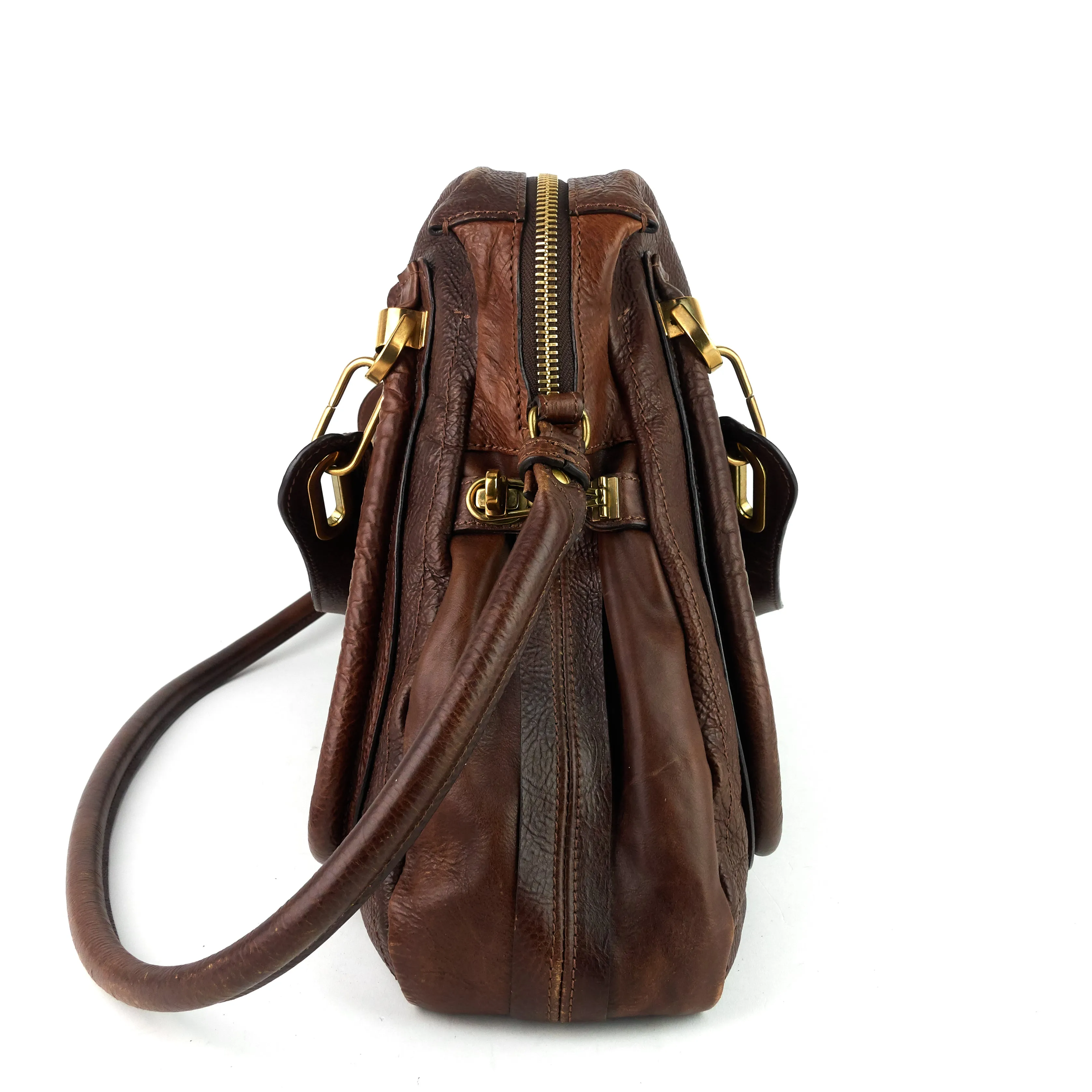 Paraty Medium Leather Shoulder Bag Bags_Chloé