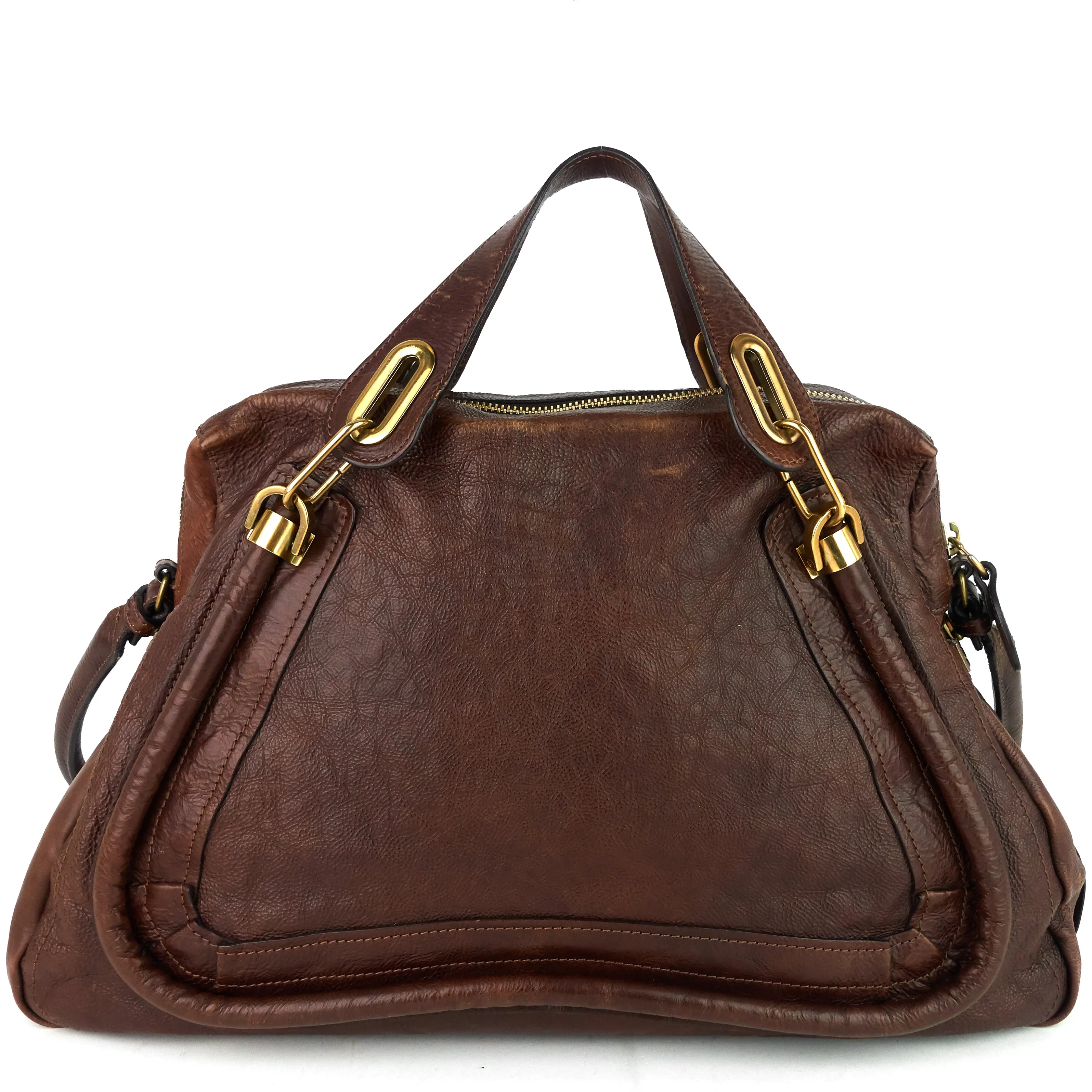 Paraty Medium Leather Shoulder Bag Bags_Chloé