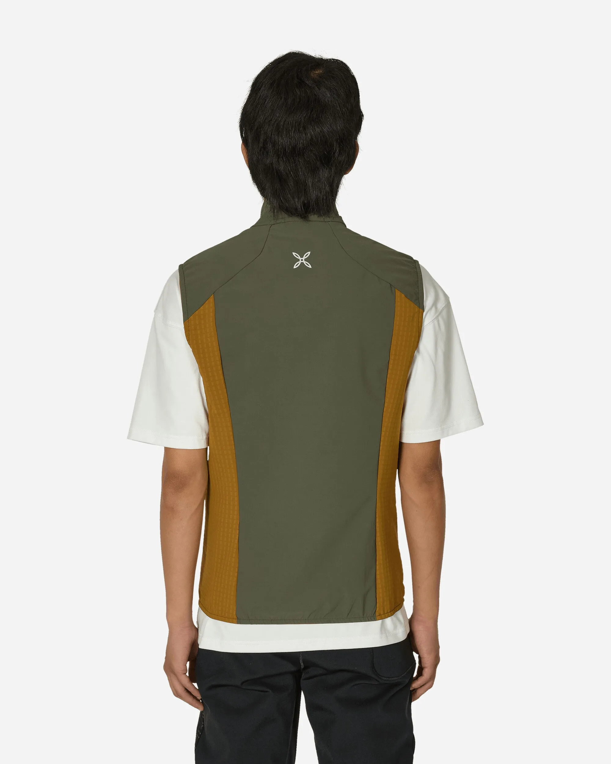 Peak Vest Sage Green / Bronze Brown
