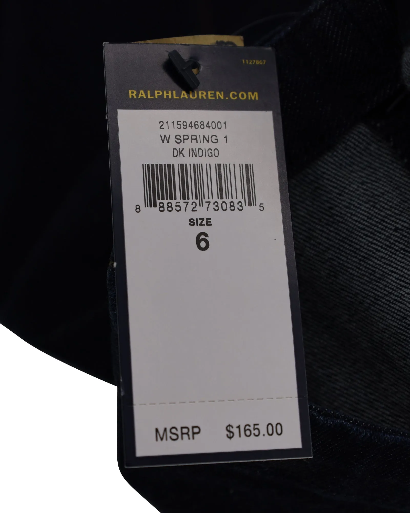 Polo Ralph Lauren Denim Pencil Skirt in Blue Cotton