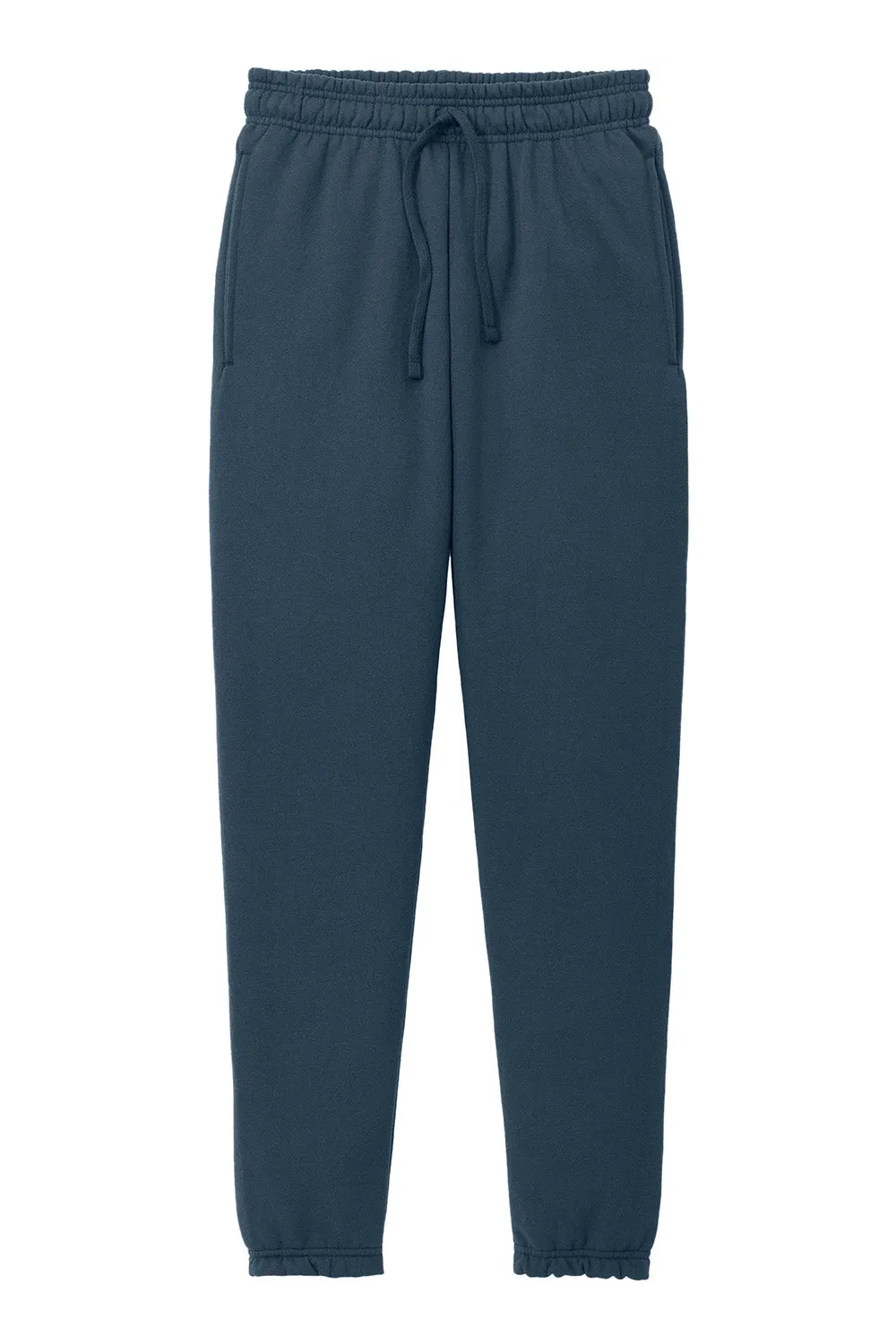 Port & Company Mens Core Fleece Sweatpants w/ Pockets - Navy Blue