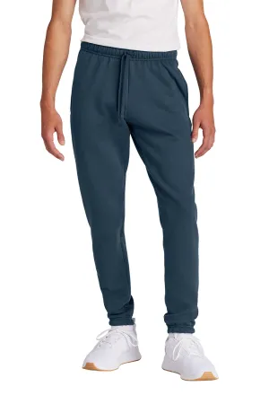 Port & Company Mens Core Fleece Sweatpants w/ Pockets - Navy Blue