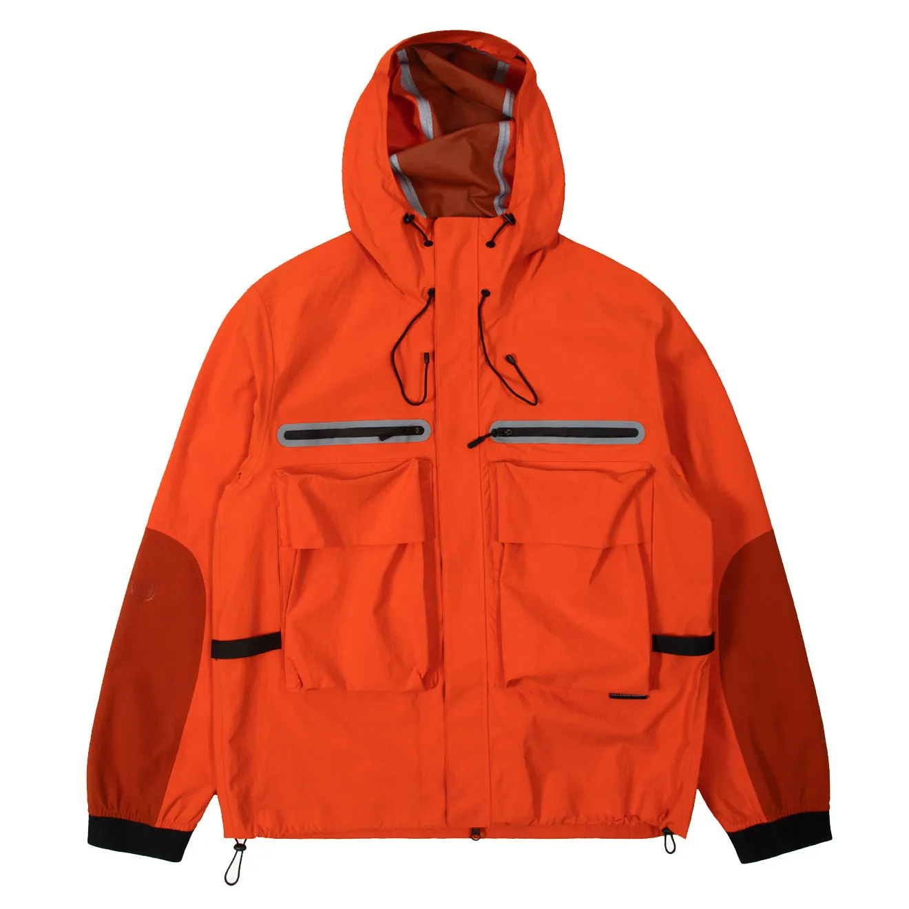 Purple Mountain Observatory Climate Hooded Jacket Orange