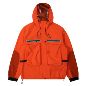 Purple Mountain Observatory Climate Hooded Jacket Orange