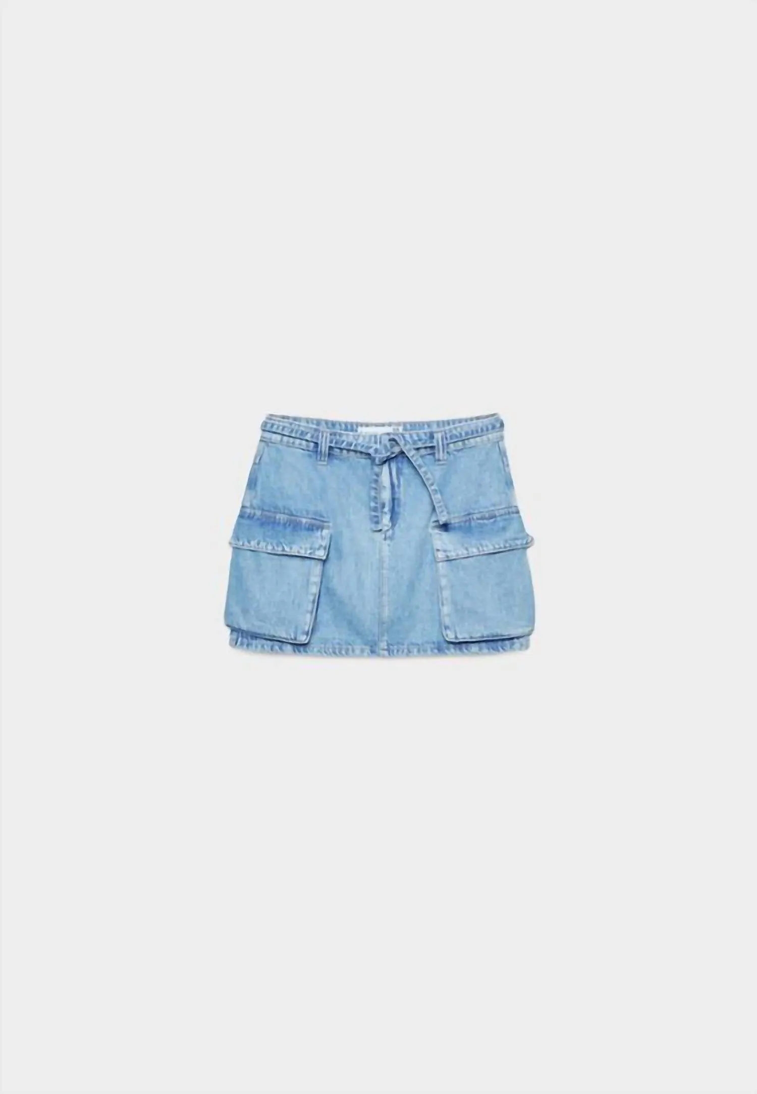 Raegan Cargo Skirt In Denim