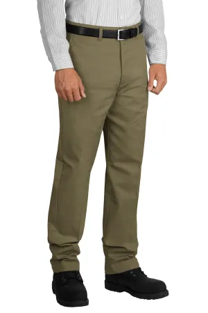 Red Kap Mens Industrial Wrinkle Resistant Work Pants w/ Pockets - Khaki Brown
