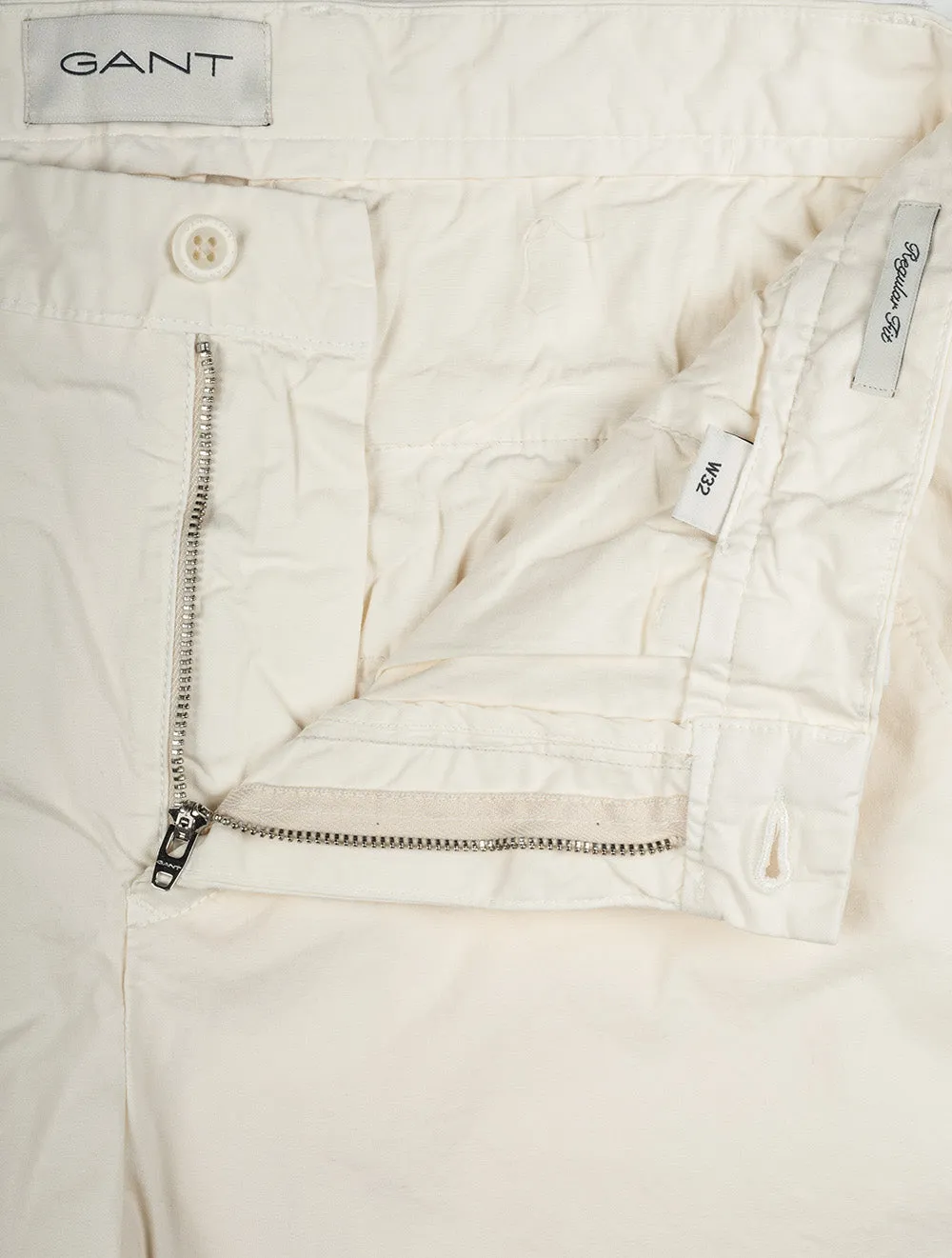 Regular Sunfaded Shorts Cream