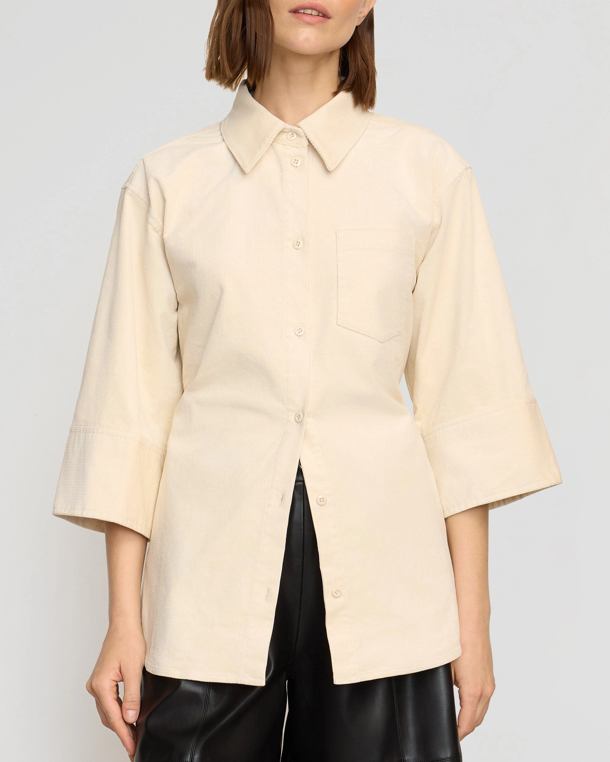 Remi Corduroy Button Shirt