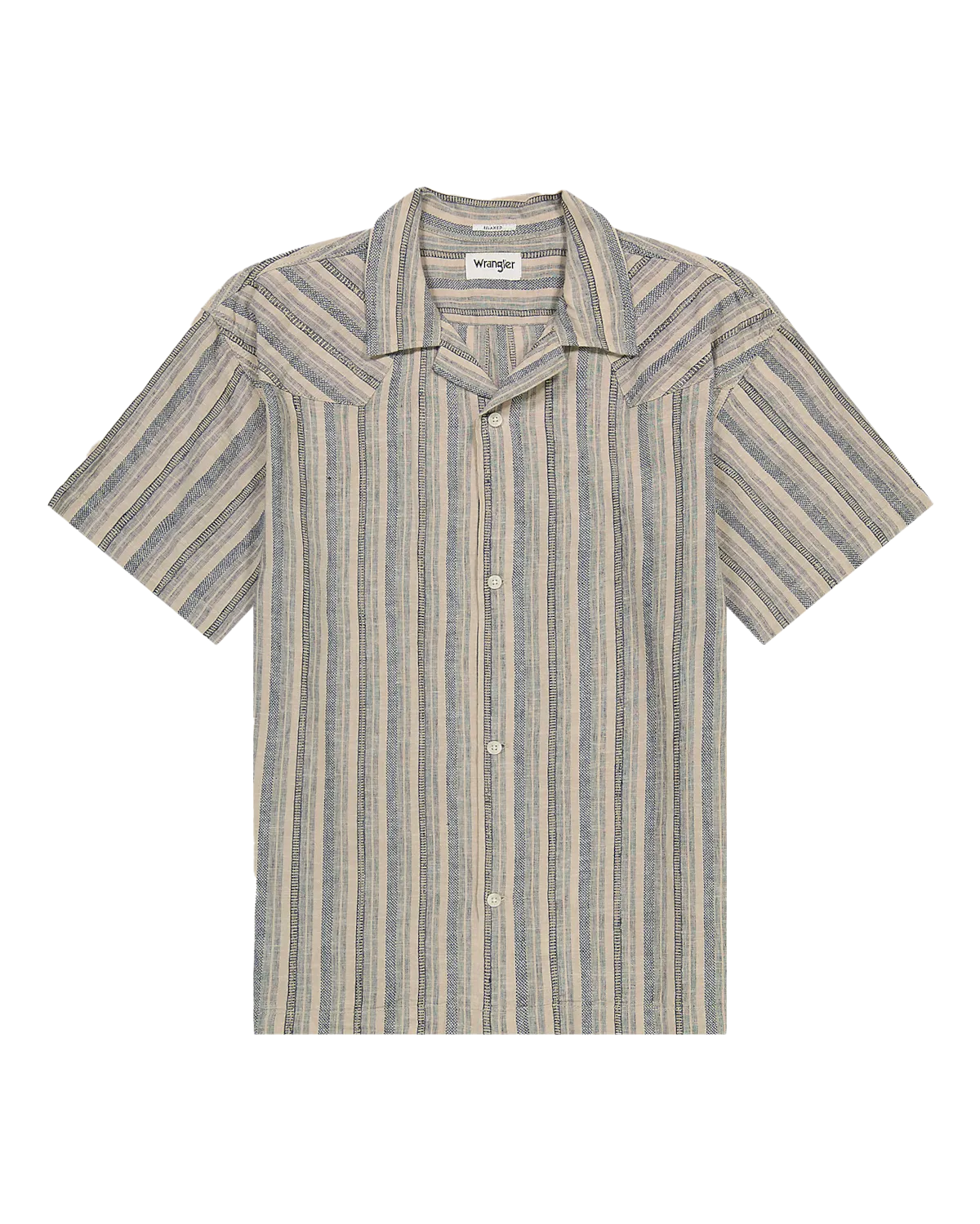 Resort Shirt in Indigo Stripe