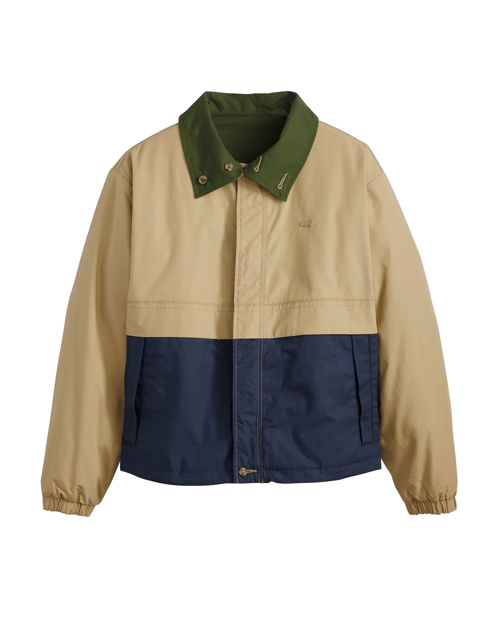 Rex Reversible Canvas Jacket in Harvest Gold