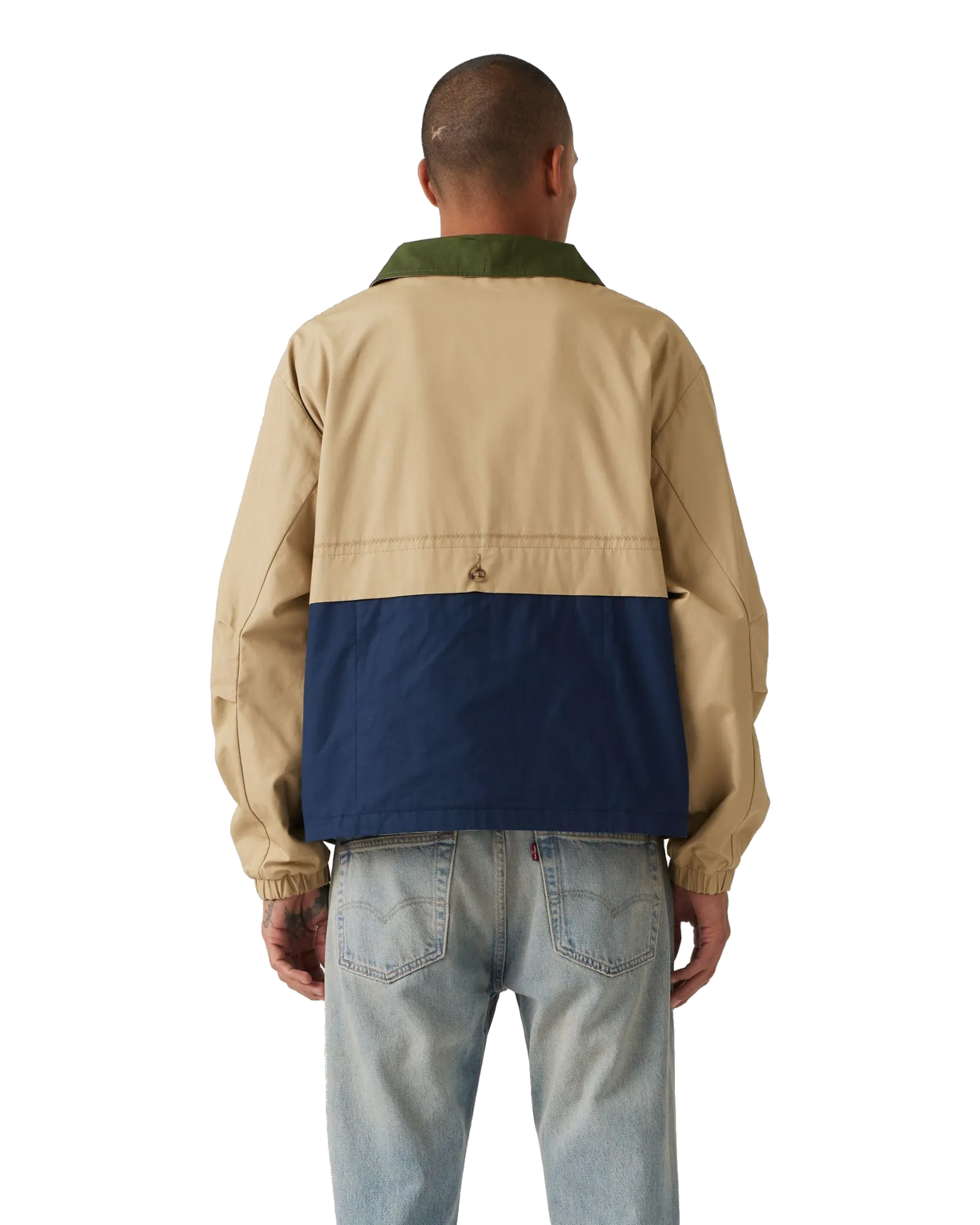 Rex Reversible Canvas Jacket in Harvest Gold