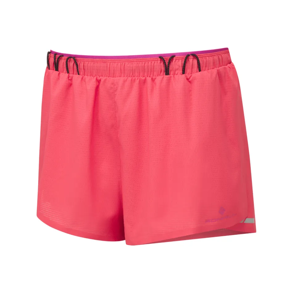 Ronhill Women's Tech Race Short in Sunset/Razzmatazz SS25