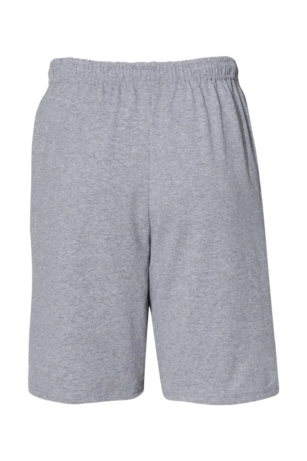 Russell Athletic Mens Classic Jersey Shorts w/ Pockets - Oxford Grey