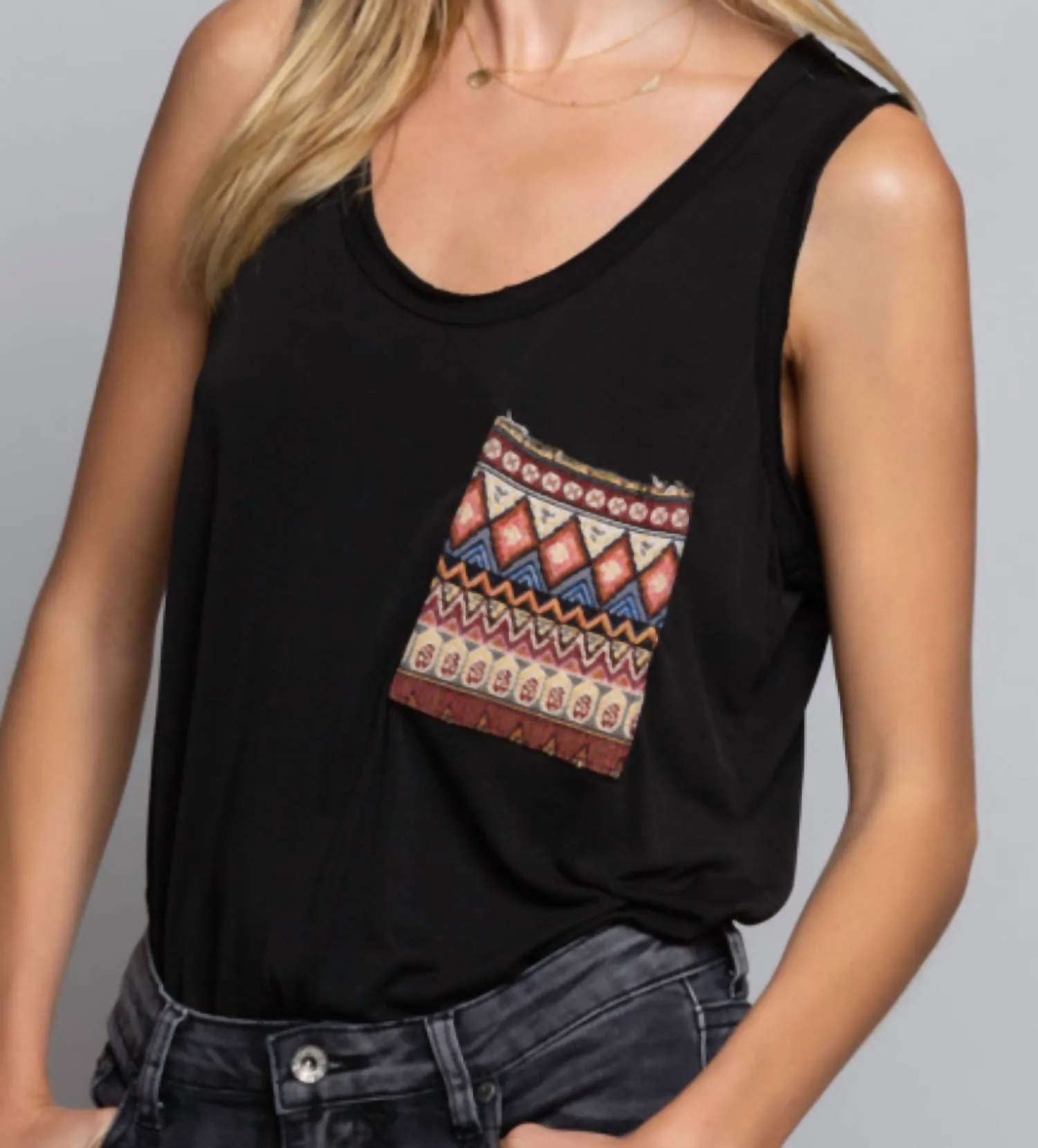 Ryan Tank In Black