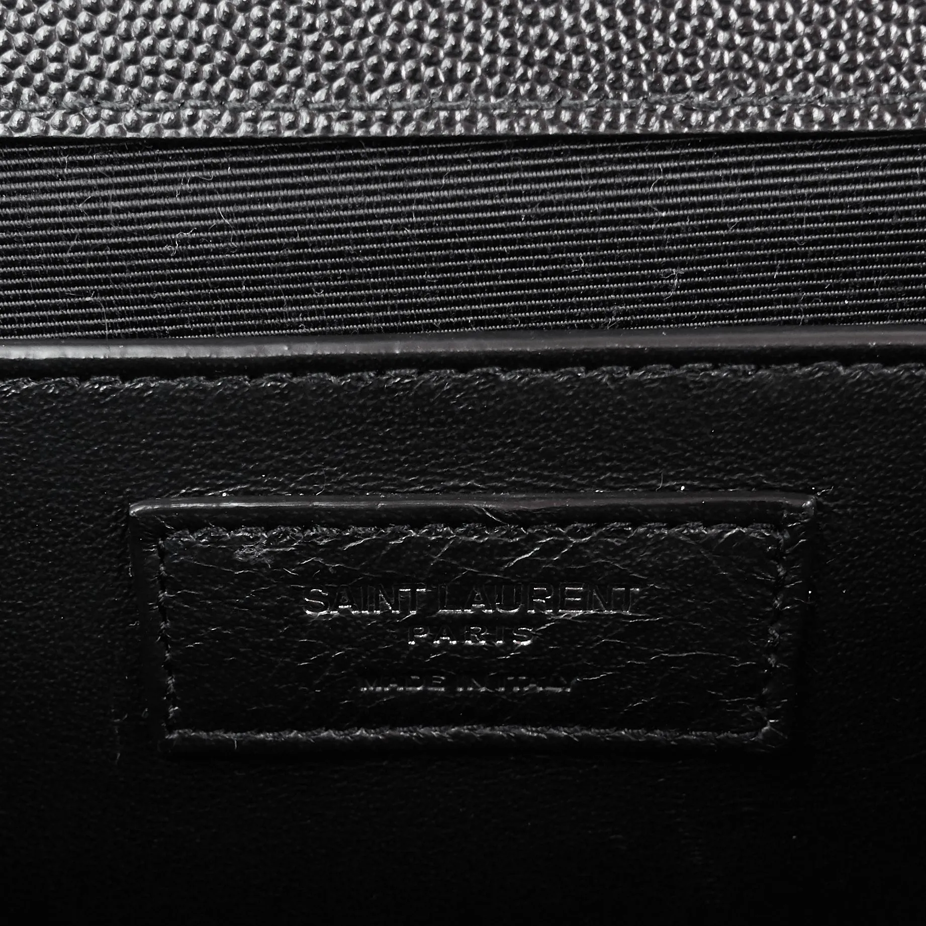 Saint Laurent Bags Envelope Medium Grain de Poudre Matelassé Calfskin Shoulder Bag