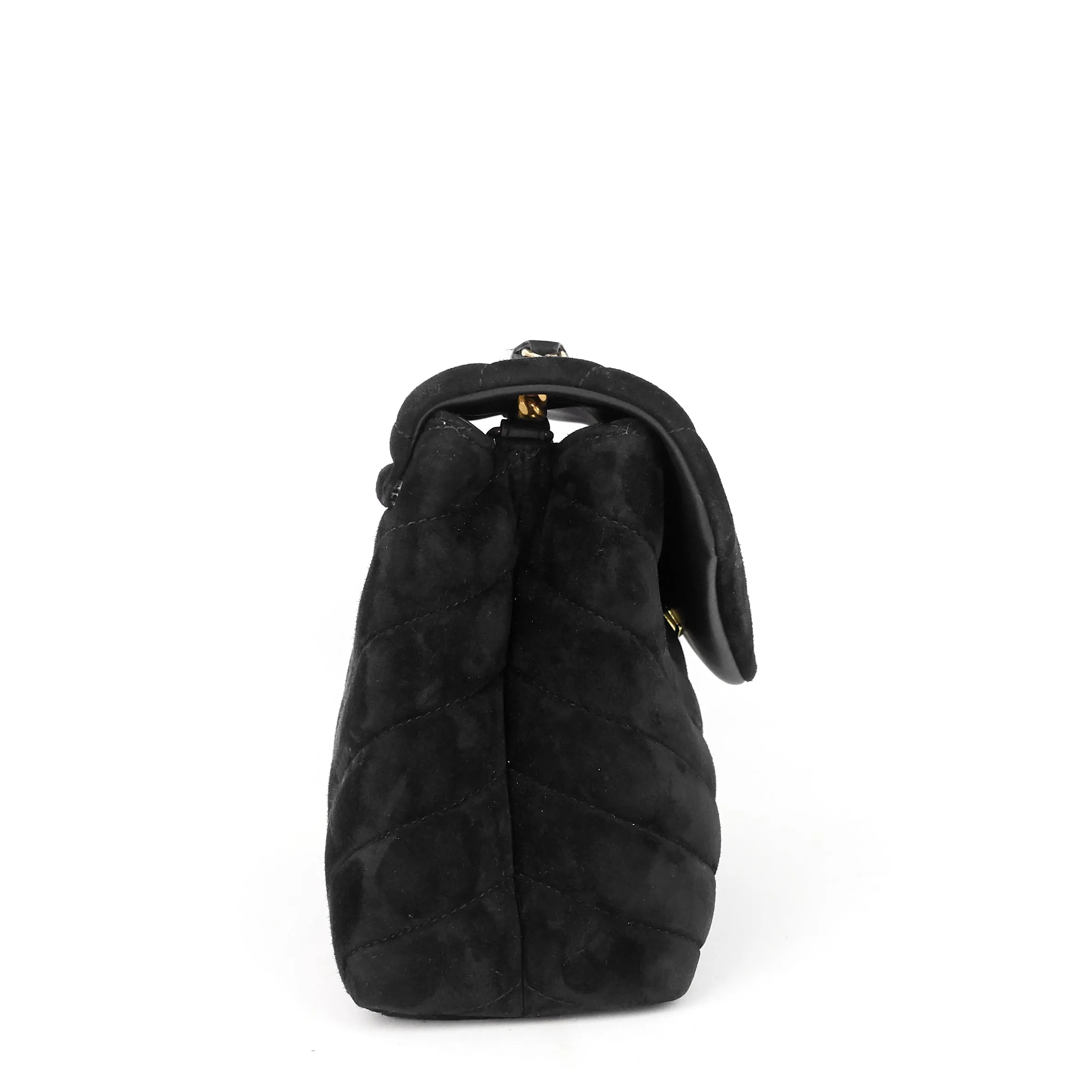 Saint Laurent Bags Loulou Medium Suede Shoulder Bag